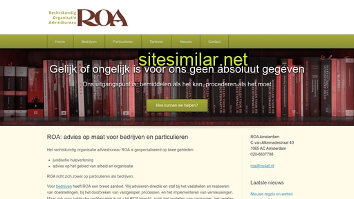 roa-amsterdam.nl alternative sites