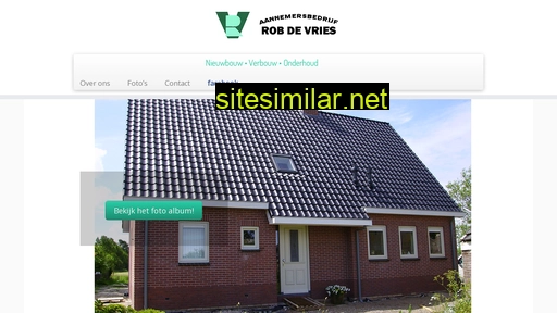 robdevriesbouw.nl alternative sites
