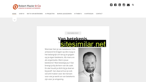 robertmazier.nl alternative sites