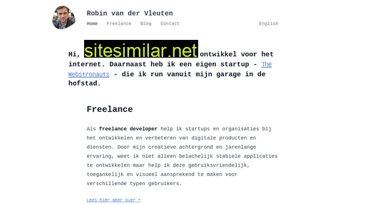 robinvdvleuten.nl alternative sites