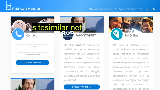 robvanhoutum.nl alternative sites