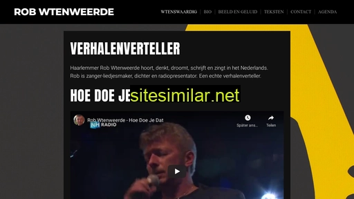robwtenweerde.nl alternative sites