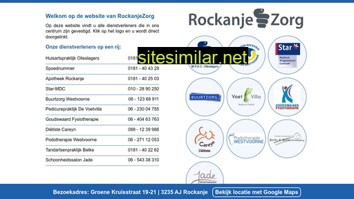 rockanjezorg.nl alternative sites