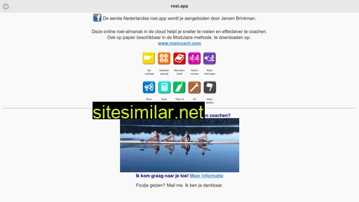 roeiapp.nl alternative sites