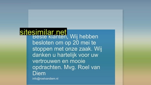 roelvandiem.nl alternative sites