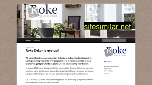 rokedekor.nl alternative sites