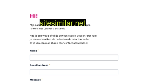 rolinbos.nl alternative sites
