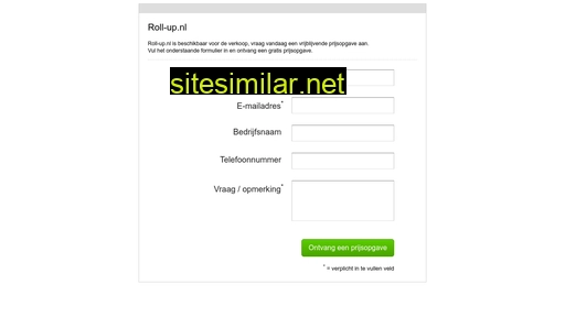 roll-up.nl alternative sites