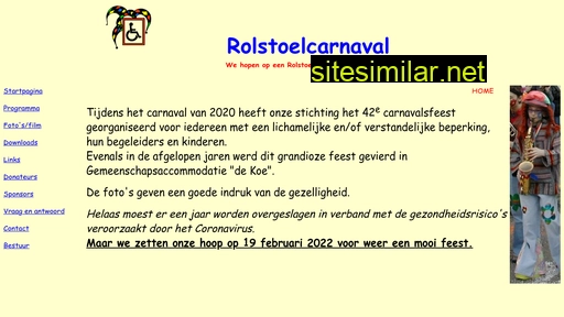 rolstoelcarnaval.nl alternative sites