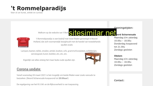 rommelparadijs.nl alternative sites