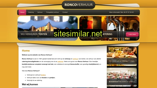 roncoverhuur.nl alternative sites