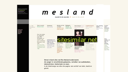ronmesland.nl alternative sites