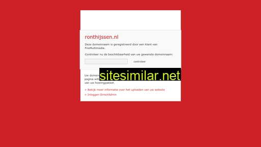 ronthijssen.nl alternative sites