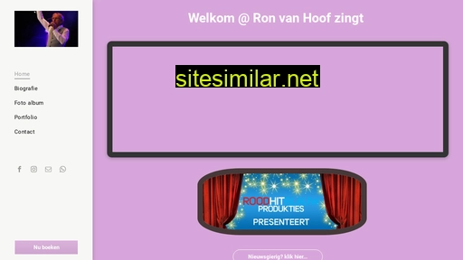 ronvanhoofzingt.nl alternative sites