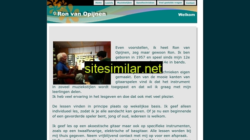 ronvanopijnen.nl alternative sites