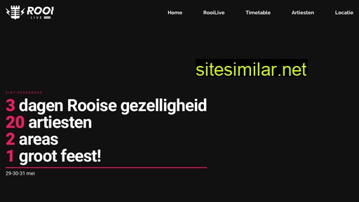 rooilive.nl alternative sites