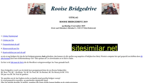 rooise-bridgedrive.nl alternative sites