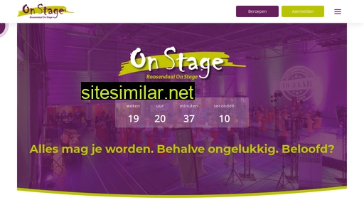 roosendaalonstage.nl alternative sites