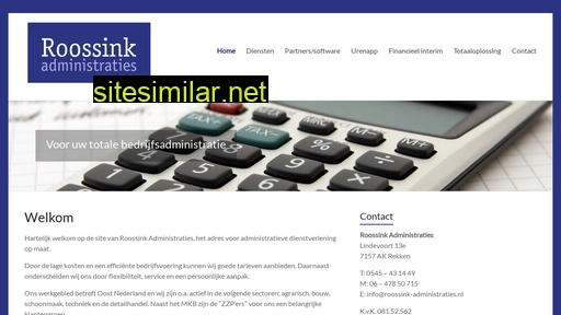 roossink-administraties.nl alternative sites