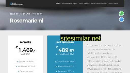 rosemarie.nl alternative sites