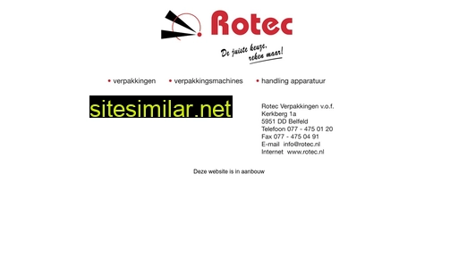 rotec.nl alternative sites