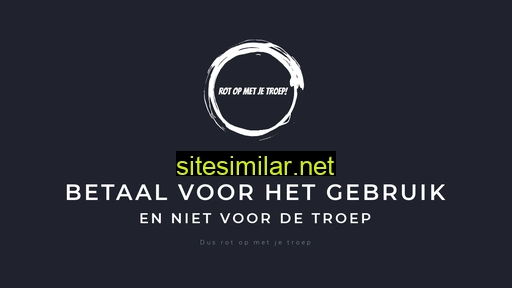 rotopmetjetroep.nl alternative sites
