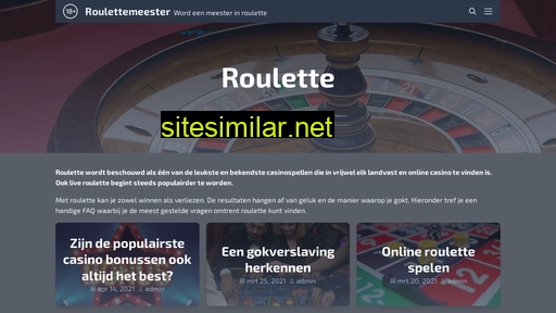 roulettemeester.nl alternative sites