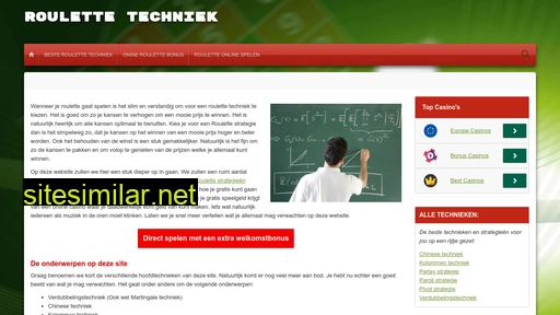 roulettetechniek.nl alternative sites