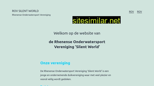 rovsilentworld.nl alternative sites
