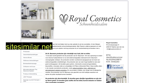 royalcosmetics.nl alternative sites
