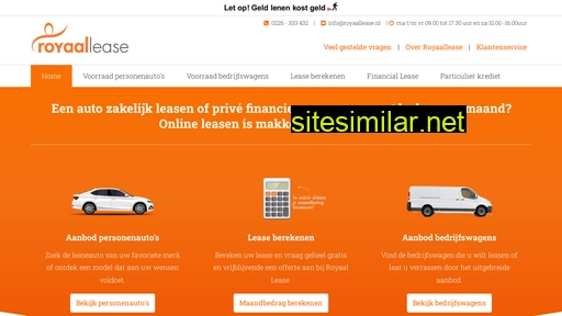 royaallease.nl alternative sites