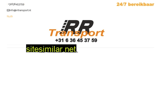 rrtransport.nl alternative sites