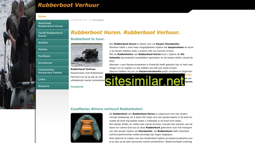 rubberboot-verhuur.nl alternative sites