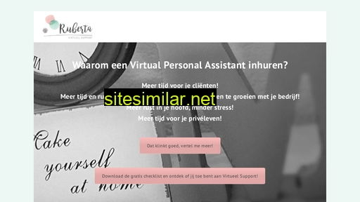 rubertavirtueelsupport.nl alternative sites