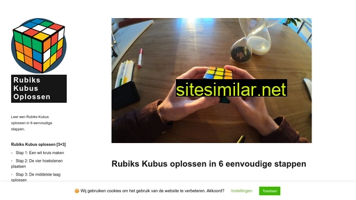 Rubiks-kubus-oplossen similar sites