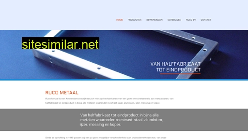 ruco-metaal.nl alternative sites