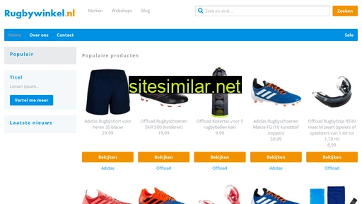 rugbywinkel.nl alternative sites