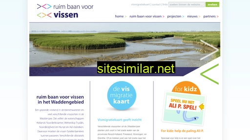 ruimbaanvoorvissen.nl alternative sites