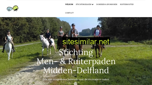 ruiterpadenmiddendelfland.nl alternative sites