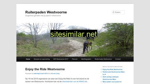 ruiterpadenwestvoorne.nl alternative sites