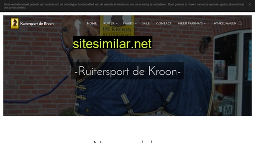 ruitersportdekroon.nl alternative sites