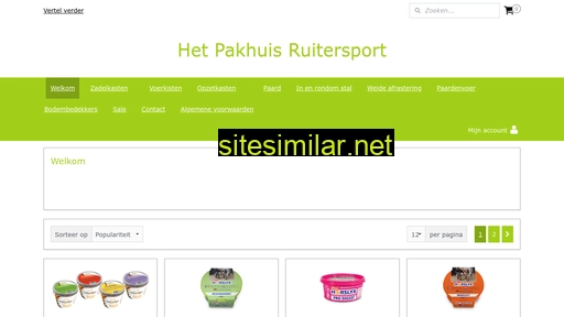 ruitersporthetpakhuis.nl alternative sites