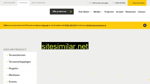 ruiterzonwering.nl alternative sites