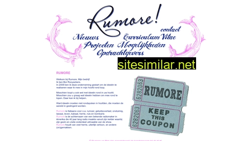 rumore.nl alternative sites