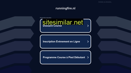 runningfire.nl alternative sites