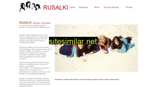 rusalkiquartet.nl alternative sites
