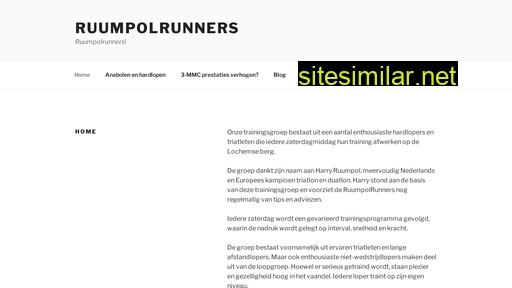 ruumpolrunners.nl alternative sites
