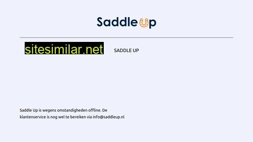 saddleup.nl alternative sites
