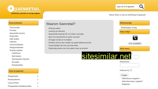 saenretail.nl alternative sites
