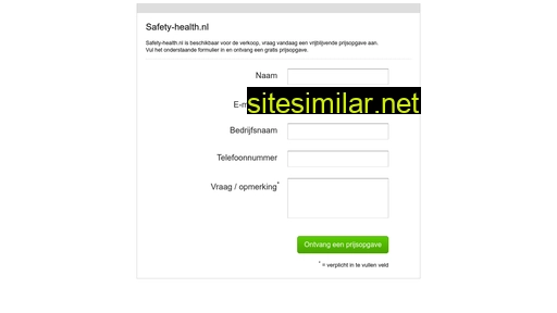 safety-health.nl alternative sites